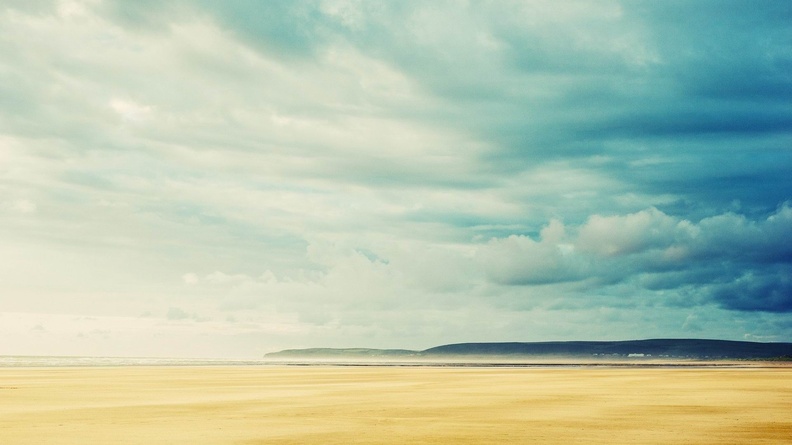 wastelands and clouds-Natural scenery Desktop wallpaper 1920x1080